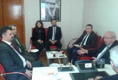 03.03.2017 Büyükşehir Belediye Başkani Kadir Albayrak Ve Çorlu Belediye Başkani Ünal Baysan'in Yönetim Kurulumuzu Ziyareti
