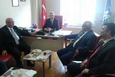 03.03.2017 Büyükşehir Belediye Başkani Kadir Albayrak Ve Çorlu Belediye Başkani Ünal Baysan'in Yönetim Kurulumuzu Ziyareti