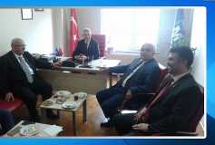 03.03.2017 Büyükşehir Belediye Başkani Kadir Albayrak Ve Çorlu Belediye Başkani Ünal Baysan'in Yönetim Kurulumuzu Ziyareti