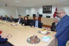 01.03.2017 Muhasebe Haftası Nedeniyle Yönetim Kurulunun Çorlu Belediye Başkanı Sn. Ünal Baysan'a Ziyareti
