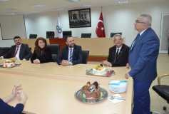 01.03.2017 Muhasebe Haftası Nedeniyle Yönetim Kurulunun Çorlu Belediye Başkanı Sn. Ünal Baysan'a Ziyareti