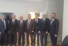 01.03.2017 Muhasebe Haftası Nedeniyle Yönetim Kurulunun Tekirdağ Küçük Ve Orta Ölçekli Mük.grup Bşk.-Sn.erdal Firat Ve Başkan Yrd. Necati Kapti 'ya Ziyareti