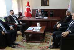 01.03.2017 Muhasebe Haftası Nedeniyle Yönetim Kurulunun Tekirdağ Vergi Dairesi Başkanı Abdullah Coşkuner'i Ziyareti