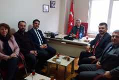 20.02.2017 Çorlu Sgk Merkez Müdürü Hasan Türkan Yönetim Kurulumuzu Ziyaret Etti