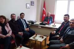 20.02.2017 Çorlu Sgk Merkez Müdürü Hasan Türkan Yönetim Kurulumuzu Ziyaret Etti
