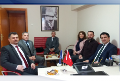 20.02.2017 Çorlu Sgk Merkez Müdürü Hasan Türkan Yönetim Kurulumuzu Ziyaret Etti