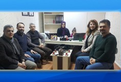 01.02.2017 Yönetim Kurulu Tarafından Cemile Kabaci'ya Büro Ziyareti Gerçekleştirildi. Kendisine Meslek Hayatında Başarılar Dileriz.