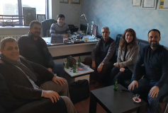 01.02.2017 Yönetim Kurulu Tarafından Mesut Dilmeç'e Büro Ziyareti Gerçekleştirildi. Kendisine Meslek Hayatında Başarılar Dileriz.