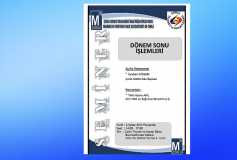 "dönem Sonu İşlemleri" Semineri