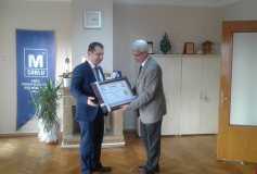 03.01.2017 Selçuk Taşkin'a Ruhsat Töreni İle Ruhsati Teslim Edildi