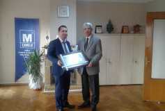 03.01.2017 Selçuk Taşkin'a Ruhsat Töreni İle Ruhsati Teslim Edildi