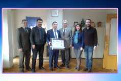 03.01.2017 Selçuk Taşkin'a Ruhsat Töreni İle Ruhsati Teslim Edildi