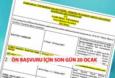 Namik Kemal Üniversitesi 2016-2017 Eğitim - Öğretim Yili Bahar Yariyili Lisansüstü Kontenjanlari Ve Koşullari
