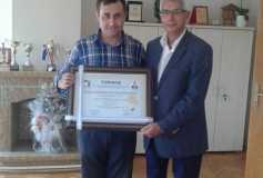 Yönetim Kurulumuz Tarafından Birkan Tunçer'e Ruhsatı Teslim Edildi.