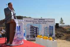 26.08.2016 Çorlu Smmm Odası Hizmet Binası Temel Atma Töreni