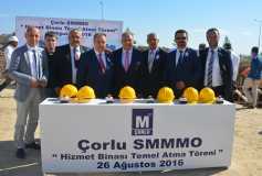 26.08.2016 Çorlu Smmm Odası Hizmet Binası Temel Atma Töreni