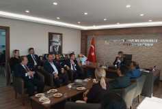 Belediye Başkanı'mız Sayın Ahmet Sarıkurt ve CHP Çorlu İlçe Başkanı Sayın Cüneyt Akar, Oda'mızın Konuğu Oldu