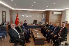 Tekirdağ Gelir İdaresi Grup Müdürü Sayın Atacan, Vergi Dairesi Müdürü'müz Sayın Özdemir ve İhtisas Vergi Dairesi Müdürü'müz Sayın Çetin, Oda'mızın Konuğu Oldu