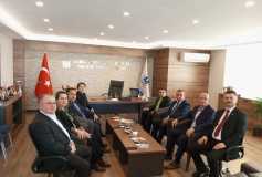 Tekirdağ Gelir İdaresi Grup Müdürü Sayın Atacan, Vergi Dairesi Müdürü'müz Sayın Özdemir ve İhtisas Vergi Dairesi Müdürü'müz Sayın Çetin, Oda'mızın Konuğu Oldu