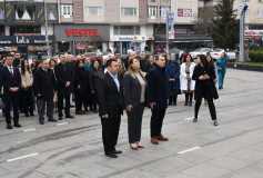 1-7 Mart Muhasebe Haftası Çelenk Sunma Töreni Oda'mız Başkanı Ayşe Eroğlu'nun Konuşması İle Gerçekleştirildi