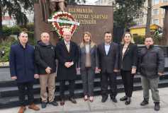 1-7 Mart Muhasebe Haftası Çelenk Sunma Töreni Oda'mız Başkanı Ayşe Eroğlu'nun Konuşması İle Gerçekleştirildi