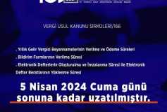 VERGİ USUL KANUNU SİRKÜLERİ/166