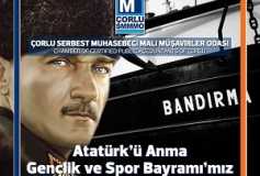 19 Mayıs Atatürk'ü Anma Gençlik ve Spor Bayramı’mız Kutlu Olsun