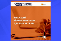 Kısa Vadeli Sigorta Prim Oranı 0,25 Puan Artırıldı