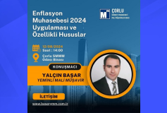 ENFLASYON MUHASEBESİ 2024 UYGULAMASI VE ÖZELLİKLİ HUSUSLAR EĞİTİMİNE DAVETLİSİNİZ..!