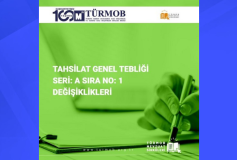 Tahsilat Genel Tebliği Seri: A Sıra No:1 Değişiklikleri