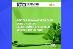 SGK Tarafından Verilecek Borcu Yoktur Belgelerindeki Limitler Yeniden Belirlendi