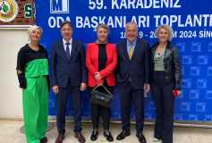 BAŞKAN EROĞLU, SİNOP’TA DÜZENLENEN 59'UNCU KARADENİZ ODA BAŞKANLARI TOPLANTISI'NA KATILDI