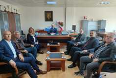 Çorlu SMMM Oda Başkanı Ayşe Eroğlu ve Yönetim Kurulumuz Çorlu Vergi Dairesi Müdürü Sn. İbrahim YILMAZ'ı Makamında Ziyaret etmişlerdir.