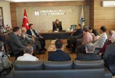 BELEDİYE BAŞKANI'MIZ SAYIN AHMET SARIKURT ve CHP ÇORLU İLÇE BAŞKANI SAYIN CÜNEYT AKAR, ODA'MIZIN KONUĞU OLDU