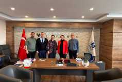 Çorlu Kent Konseyi Seçim Süreci Kapsamında Sayın Esra Yüksel,Sayın Burak Üntürk ve Sayın Ozan Turan, Başkan Eroğlu’nu Makamında Ziyaret Etti.