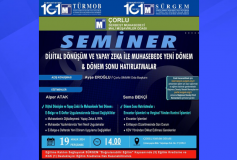 Dijital Dönüşüm ve Yapay Zeka ile Muhasebede Yeni Dönem & Dönem Sonu Hatırlatmalar Eğitimine Davetlisiniz..