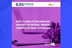 2025 Yılında Uygulanacak Veraset ve İntikal Vergisi Tarifesi İstisna Tutarları