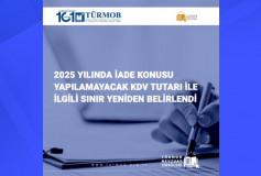 2025 Yılında İade Konusu Yapılamayacak KDV Tutarı ile İlgili Sınır Yeniden Belirlendi