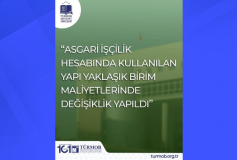 Asgari İşçilik Hesabında Kullanılan Yapı Yaklaşık Birim Maliyetlerinde Değişiklik Yapıldı