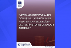 Mevduat, Döviz ve Altın Dönüşümlü Kur Korumalı Hesaplardan Elde Edilen Gelirlerin Stopaj Oranları Artırıldı