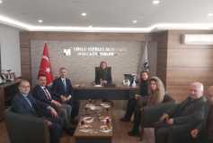 36.Vergi Haftası Kapsamında Çorlu Vergi Dairesi Müdürü Sayın İbrahim Yılmaz Heyeti ile Birlikte,Odamızı Ziyaret Etmişlerdir.