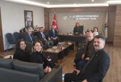 36.Vergi Haftası Kapsamında Çorlu Vergi Dairesi Müdürü Sayın İbrahim Yılmaz Heyeti ile Birlikte,Odamızı Ziyaret Etmişlerdir.