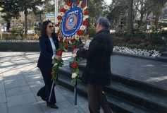 1-7 Mart Muhasebe Haftası Çelenk Sunma Töreni Oda'mız Başkanı Ayşe Eroğlu'nun Konuşması İle Gerçekleştirildi