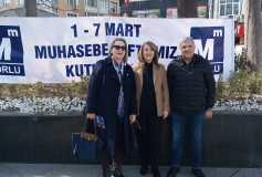 1-7 Mart Muhasebe Haftası Çelenk Sunma Töreni Oda'mız Başkanı Ayşe Eroğlu'nun Konuşması İle Gerçekleştirildi