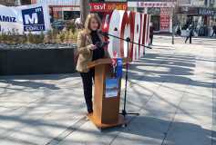 1-7 Mart Muhasebe Haftası Çelenk Sunma Töreni Oda'mız Başkanı Ayşe Eroğlu'nun Konuşması İle Gerçekleştirildi