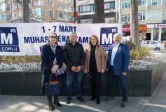 1-7 Mart Muhasebe Haftası Çelenk Sunma Töreni Oda'mız Başkanı Ayşe Eroğlu'nun Konuşması İle Gerçekleştirildi