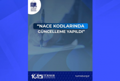 NACE Kodlarında Güncelleme Yapıldı