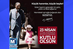 23 Nisan Ulusal Egemenlik ve Çocuk Bayramı'mız Kutlu Olsun!