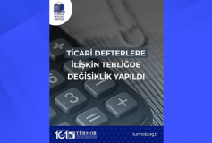 Ticari Defterlere İlişkin Tebliğde Değişiklik Yapıldı