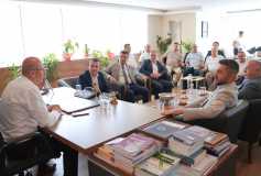 CHP Tekirdağ M.vekili Sn.Cem AVŞAR,CHP Kırklareli M.vekili Sn.Vecdi GÜNDOĞDU, CHP Tekirdağ İl Başkanvekili Sn.Halil İbrahim YILDIZ,Çorlu Belediye Başkanı'mız Sn.Ahmet SARIKURT ve CHP Çorlu İlçe Başkanı Sn.Cüneyt AKAR,Oda'mız Yön.Kur. Ziyaret Etmişlerdir.